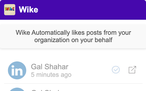 Wike LinkedIn Engagement Booster from Chrome web store to be run with OffiDocs Chromium online Wike LinkedIn Engagement Booster from Chrome web store to be run with OffiDocs Chromium online