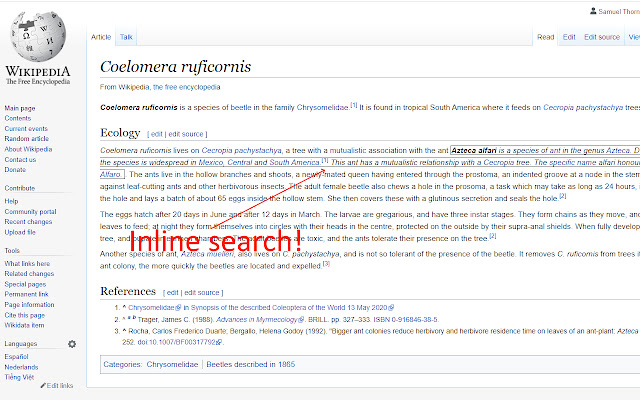 Wikipedia Context Expander from Chrome web store to be run with OffiDocs Chromium online Wikipedia Context Expander from Chrome web store to be run with OffiDocs Chromium online