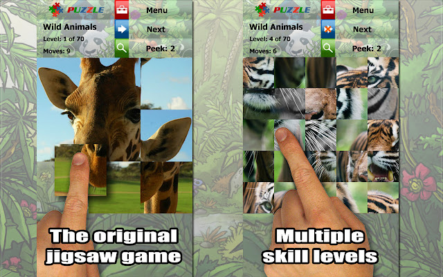 Wild Animals Puzzle from Chrome web store to be run with OffiDocs Chromium online Wild Animals Puzzle from Chrome web store to be run with OffiDocs Chromium online