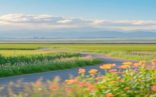 Winding road through green fields Wallpaper from Chrome web store to be run with OffiDocs Chromium online Winding road through green fields Wallpaper from Chrome web store to be run with OffiDocs Chromium online