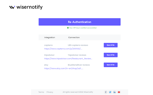 Wisernotify from Chrome web store to be run with OffiDocs Chromium online Wisernotify from Chrome web store to be run with OffiDocs Chromium online
