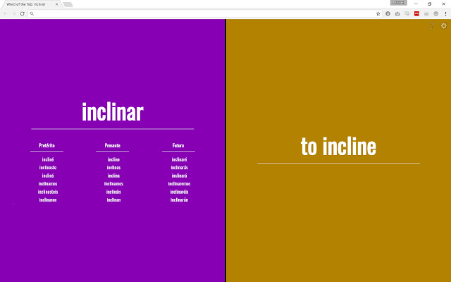 Word of the Tab from Chrome web store to be run with OffiDocs Chromium online Word of the Tab from Chrome web store to be run with OffiDocs Chromium online
