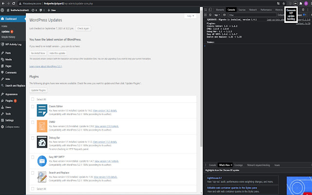Wordpress automatic generate update backlog from Chrome web store to be run with OffiDocs Chromium online Wordpress automatic generate update backlog from Chrome web store to be run with OffiDocs Chromium online