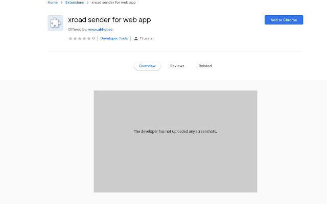 xroad sender for web app from Chrome web store to be run with OffiDocs Chromium online xroad sender for web app from Chrome web store to be run with OffiDocs Chromium online