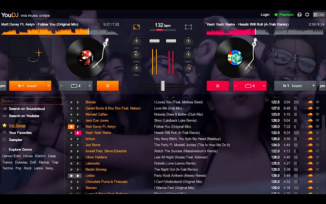YouDJ Desktop from Chrome from Chrome web store to be run with OffiDocs Chromium online YouDJ Desktop from Chrome from Chrome web store to be run with OffiDocs Chromium online