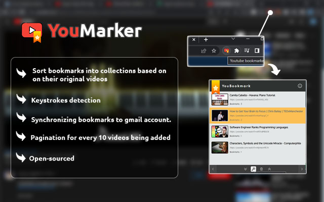 YouMarker from Chrome web store to be run with OffiDocs Chromium online YouMarker from Chrome web store to be run with OffiDocs Chromium online