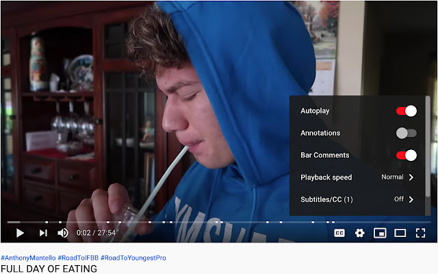 YouTube Bar Comments from Chrome web store to be run with OffiDocs Chromium online YouTube Bar Comments from Chrome web store to be run with OffiDocs Chromium online