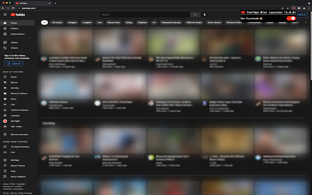 YouTube Blur from Chrome web store to be run with OffiDocs Chromium online YouTube Blur from Chrome web store to be run with OffiDocs Chromium online