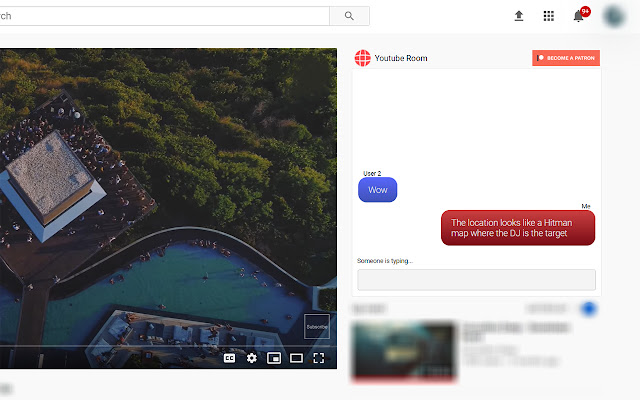 Youtube Room from Chrome web store to be run with OffiDocs Chromium online Youtube Room from Chrome web store to be run with OffiDocs Chromium online