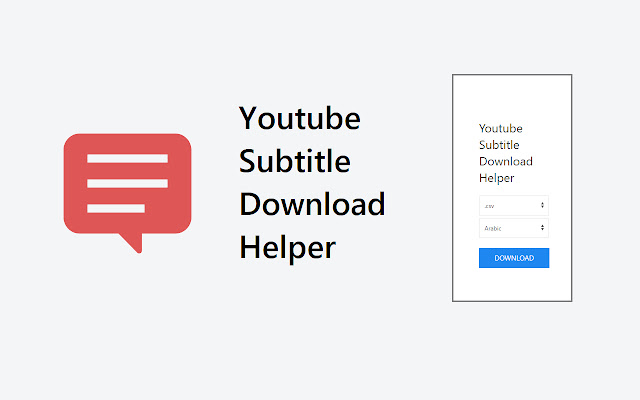 Youtube Subtitle Download Helper from Chrome web store to be run with OffiDocs Chromium online Youtube Subtitle Download Helper from Chrome web store to be run with OffiDocs Chromium online