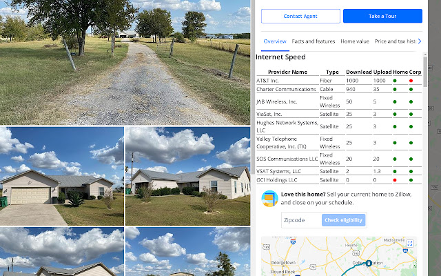 Zillow Broadband Information from Chrome web store to be run with OffiDocs Chromium online Zillow Broadband Information from Chrome web store to be run with OffiDocs Chromium online