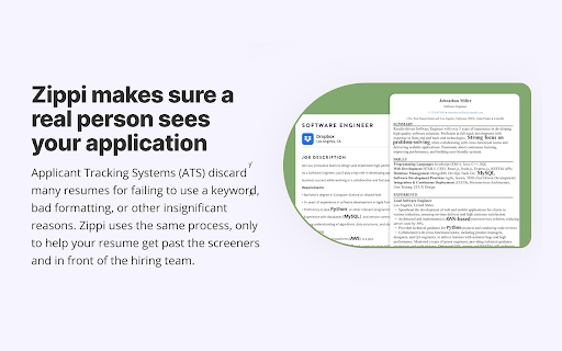 Zippi by Zippia – Autofill Job Applications from Chrome web store to be run with OffiDocs Chromium online Zippi by Zippia – Autofill Job Applications from Chrome web store to be run with OffiDocs Chromium online