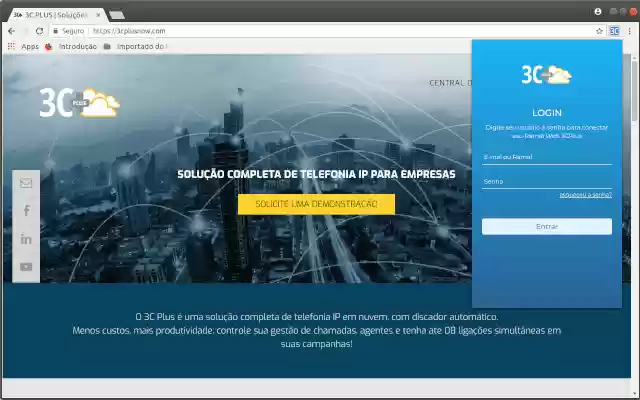 3CPlus Web Extension from Chrome web store to be run with OffiDocs Chromium online 3CPlus Web Extension from Chrome web store to be run with OffiDocs Chromium online