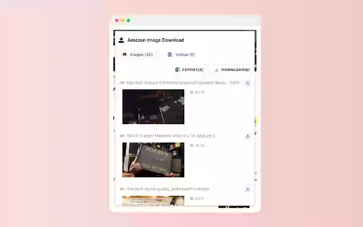 Amazon Image Download Image Video from Chrome web store to be run with OffiDocs Chromium online Amazon Image Download Image Video from Chrome web store to be run with OffiDocs Chromium online