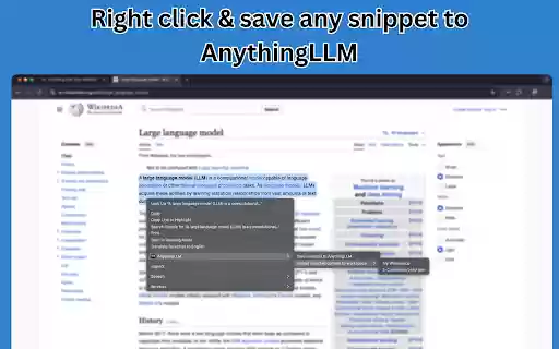 AnythingLLM Browser Companion from Chrome web store to be run with OffiDocs Chromium online AnythingLLM Browser Companion from Chrome web store to be run with OffiDocs Chromium online