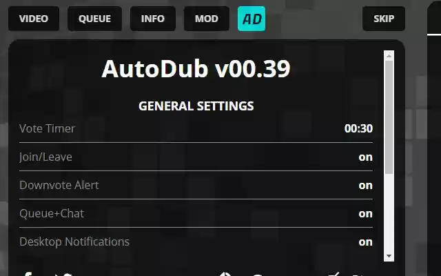 AutoDub from Chrome web store to be run with OffiDocs Chromium online AutoDub from Chrome web store to be run with OffiDocs Chromium online