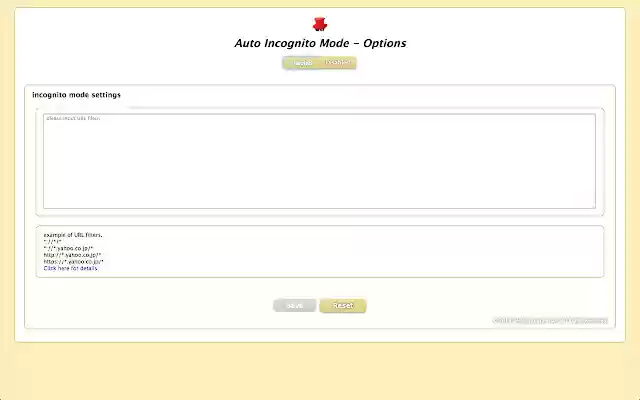 Auto Incognito Mode from Chrome web store to be run with OffiDocs Chromium online Auto Incognito Mode from Chrome web store to be run with OffiDocs Chromium online