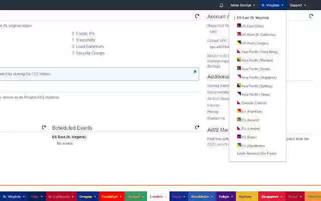 AWS Region Color Highlights from Chrome web store to be run with OffiDocs Chromium online AWS Region Color Highlights from Chrome web store to be run with OffiDocs Chromium online