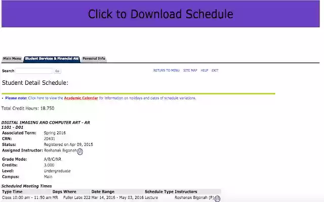 Banner Web Calendar Exporter (WPI) from Chrome web store to be run with OffiDocs Chromium online Banner Web Calendar Exporter (WPI) from Chrome web store to be run with OffiDocs Chromium online