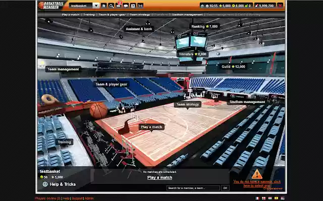 Basketball Manager from Chrome web store to be run with OffiDocs Chromium online Basketball Manager from Chrome web store to be run with OffiDocs Chromium online