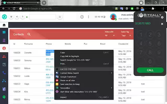 Bitcally from Chrome web store to be run with OffiDocs Chromium online Bitcally from Chrome web store to be run with OffiDocs Chromium online