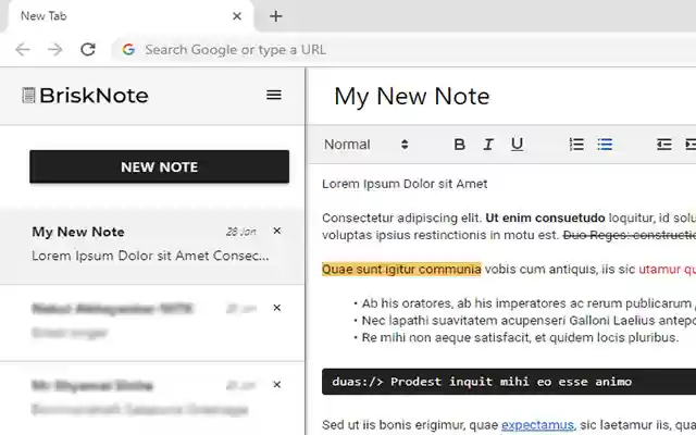 BriskNote: New Tab Notes that Sync with Phone from Chrome web store to be run with OffiDocs Chromium online BriskNote: New Tab Notes that Sync with Phone from Chrome web store to be run with OffiDocs Chromium online