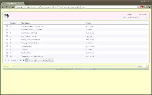CalendarPlant from Chrome web store to be run with OffiDocs Chromium online CalendarPlant from Chrome web store to be run with OffiDocs Chromium online