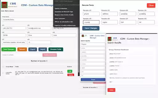 CDM Custom Data Manage from Chrome web store to be run with OffiDocs Chromium online CDM Custom Data Manage from Chrome web store to be run with OffiDocs Chromium online