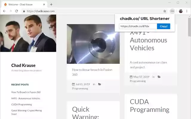 Chadk.co/ URL Shortener from Chrome web store to be run with OffiDocs Chromium online Chadk.co/ URL Shortener from Chrome web store to be run with OffiDocs Chromium online