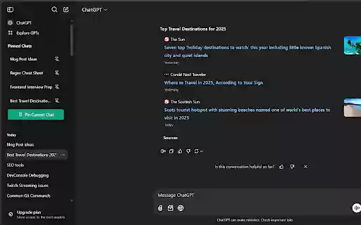ChatGPT Pins from Chrome web store to be run with OffiDocs Chromium online ChatGPT Pins from Chrome web store to be run with OffiDocs Chromium online