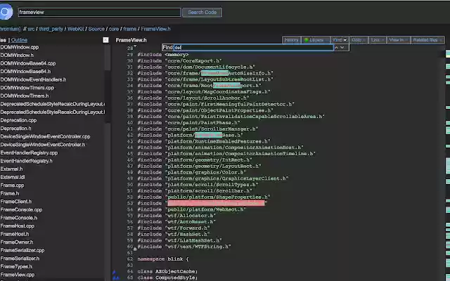 Chromium CodeSearch Theme from Chrome web store to be run with OffiDocs Chromium online Chromium CodeSearch Theme from Chrome web store to be run with OffiDocs Chromium online
