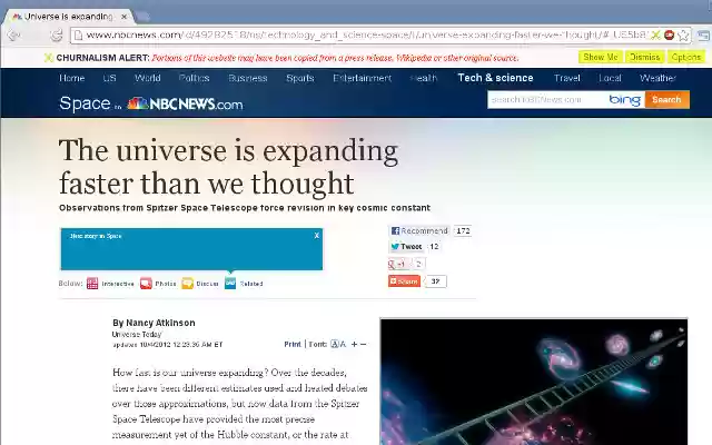Churnalism from Chrome web store to be run with OffiDocs Chromium online Churnalism from Chrome web store to be run with OffiDocs Chromium online