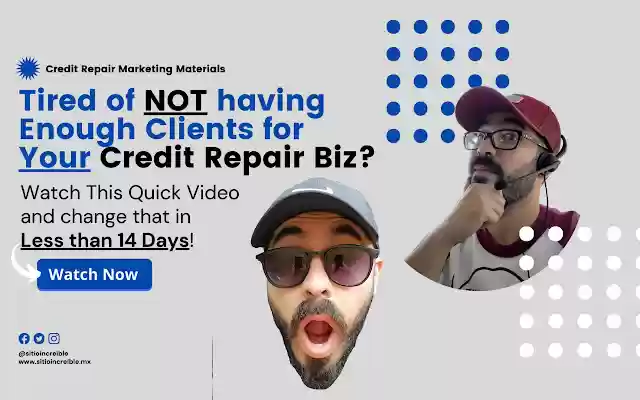 Credit Repair Marketing from Chrome web store to be run with OffiDocs Chromium online Credit Repair Marketing from Chrome web store to be run with OffiDocs Chromium online