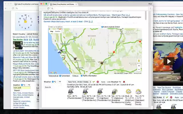 Date,Time,Weather and News from Chrome web store to be run with OffiDocs Chromium online Date,Time,Weather and News from Chrome web store to be run with OffiDocs Chromium online