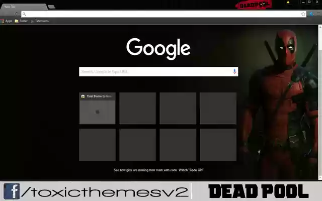 DEADPOOL Marvel from Chrome web store to be run with OffiDocs Chromium online DEADPOOL Marvel from Chrome web store to be run with OffiDocs Chromium online