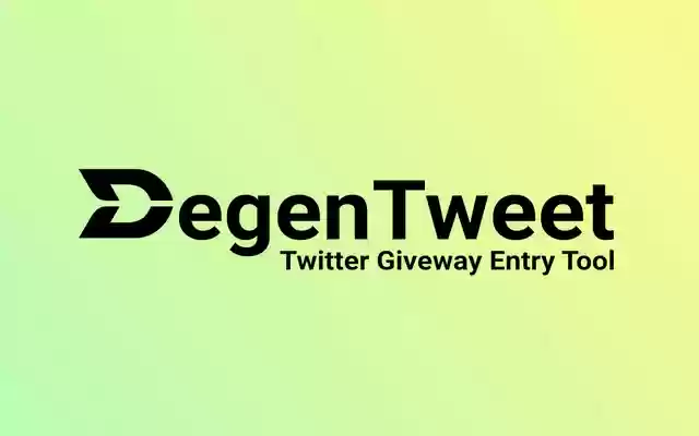 DegenTweet from Chrome web store to be run with OffiDocs Chromium online DegenTweet from Chrome web store to be run with OffiDocs Chromium online