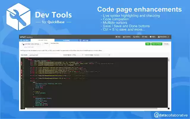Dev Tools for QuickBase from Chrome web store to be run with OffiDocs Chromium online Dev Tools for QuickBase from Chrome web store to be run with OffiDocs Chromium online