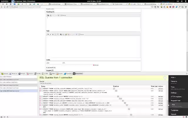 Django Debug Panel from Chrome web store to be run with OffiDocs Chromium online Django Debug Panel from Chrome web store to be run with OffiDocs Chromium online