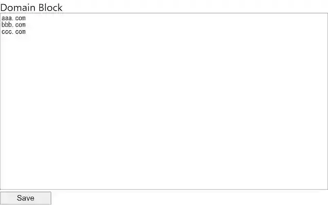 Domain Block from Chrome web store to be run with OffiDocs Chromium online Domain Block from Chrome web store to be run with OffiDocs Chromium online