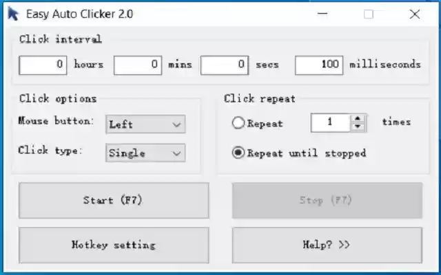 Easy Auto Clicker from Chrome web store to be run with OffiDocs Chromium online Easy Auto Clicker from Chrome web store to be run with OffiDocs Chromium online