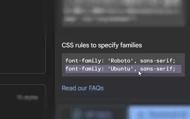 Easy Copy That Font Code from Chrome web store to be run with OffiDocs Chromium online Easy Copy That Font Code from Chrome web store to be run with OffiDocs Chromium online