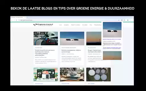 Echt Groene Stroom Energie Vergelijken Blog from Chrome web store to be run with OffiDocs Chromium online Echt Groene Stroom Energie Vergelijken Blog from Chrome web store to be run with OffiDocs Chromium online