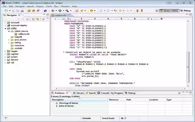 Elastic COBOL from Chrome web store to be run with OffiDocs Chromium online Elastic COBOL from Chrome web store to be run with OffiDocs Chromium online