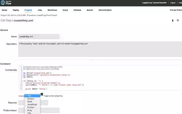 ElectricFlow Syntax Highlighting from Chrome web store to be run with OffiDocs Chromium online ElectricFlow Syntax Highlighting from Chrome web store to be run with OffiDocs Chromium online