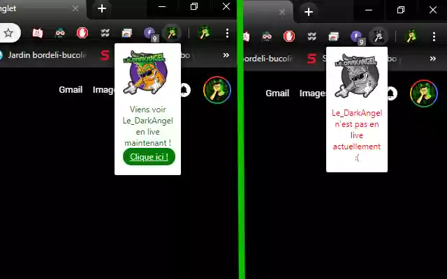 Extension Twitch LeDarkAngel from Chrome web store to be run with OffiDocs Chromium online Extension Twitch LeDarkAngel from Chrome web store to be run with OffiDocs Chromium online