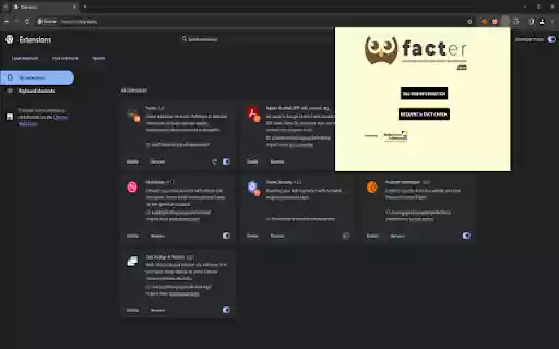Facter from Chrome web store to be run with OffiDocs Chromium online Facter from Chrome web store to be run with OffiDocs Chromium online
