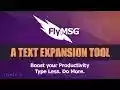 FlyMSG Text Expander and Autofill from Chrome web store to be run with OffiDocs Chromium online FlyMSG Text Expander and Autofill from Chrome web store to be run with OffiDocs Chromium online