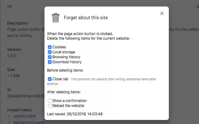 Forget about this site from Chrome web store to be run with OffiDocs Chromium online Forget about this site from Chrome web store to be run with OffiDocs Chromium online