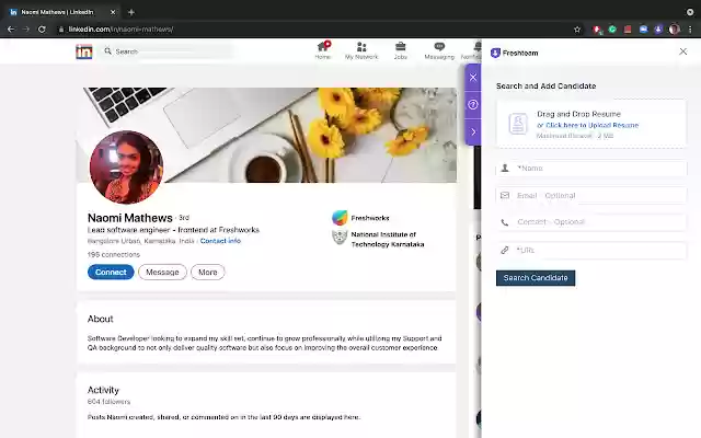 Freshteam Sourcing Extension from Chrome web store to be run with OffiDocs Chromium online Freshteam Sourcing Extension from Chrome web store to be run with OffiDocs Chromium online