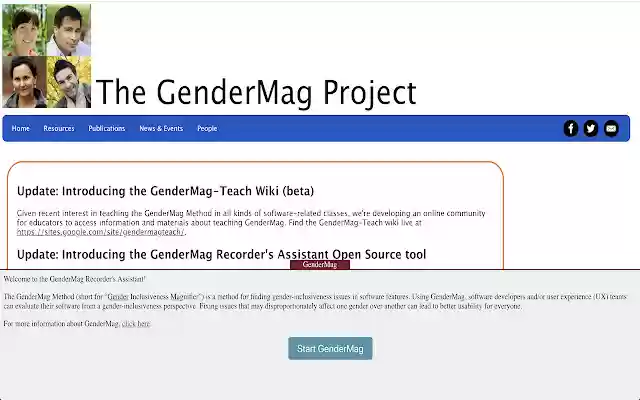 GenderMag Recorders Assistant from Chrome web store to be run with OffiDocs Chromium online GenderMag Recorders Assistant from Chrome web store to be run with OffiDocs Chromium online